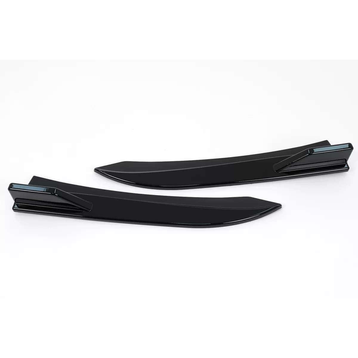 Rear Bumper Flaps Side Fins Flics suitable for BMW 3 Series F30 F31 (2011-2019) Piano Black