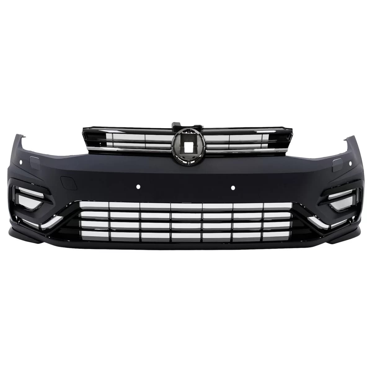 Front Bumper suitable for VW Golf VII 7 (2013-2017) 7.5 Facelift R-Line Design