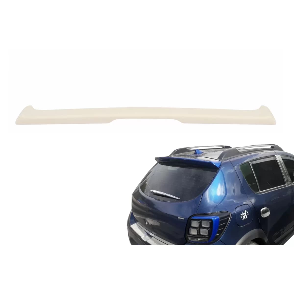 Add On Roof Spoiler Wing suitable for Dacia Sandero Mk2 (2012-2020)