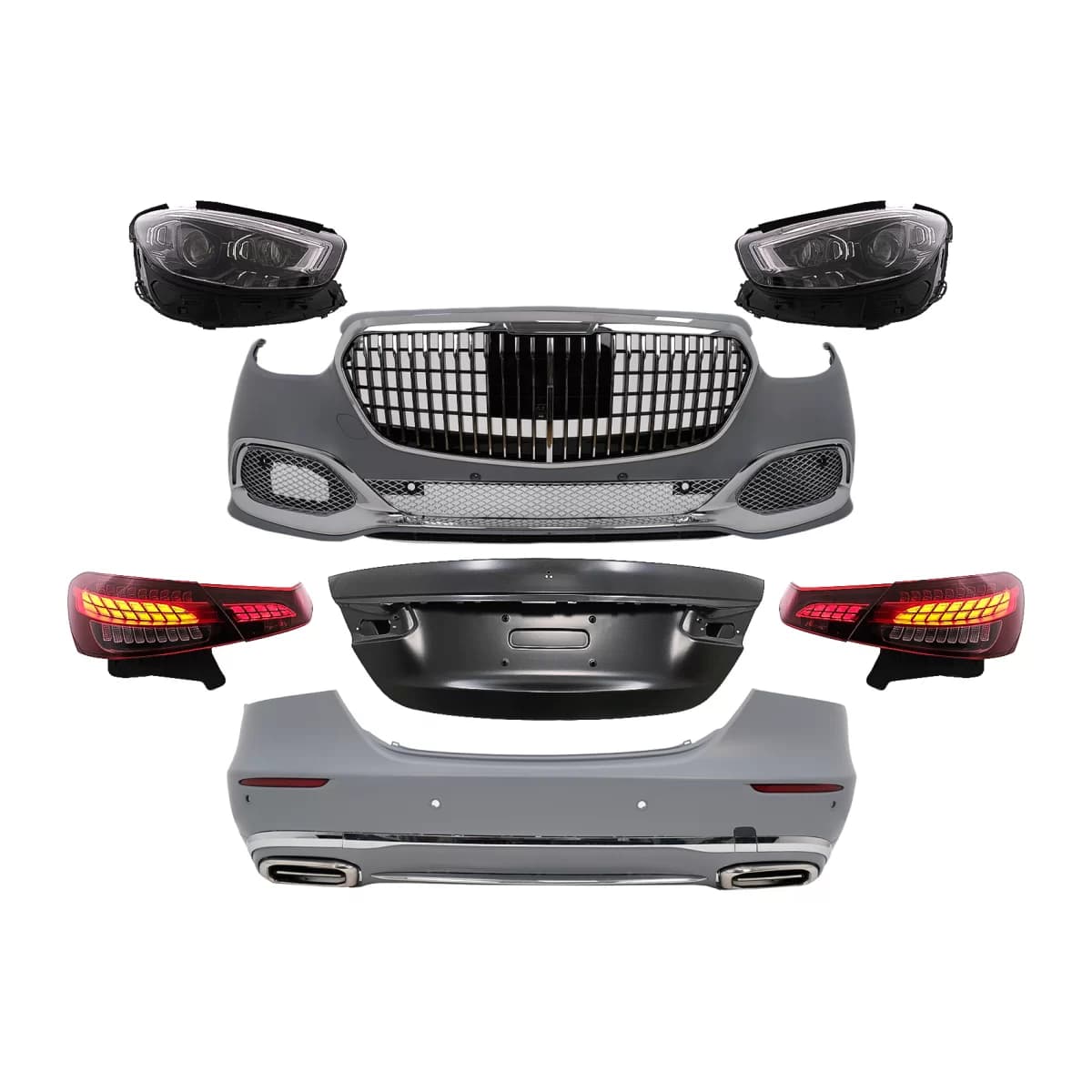 Complete Conversion Body Kit suitable for Mercedes E-Class W213 (2016-2019) to Facelift 2020 M Design