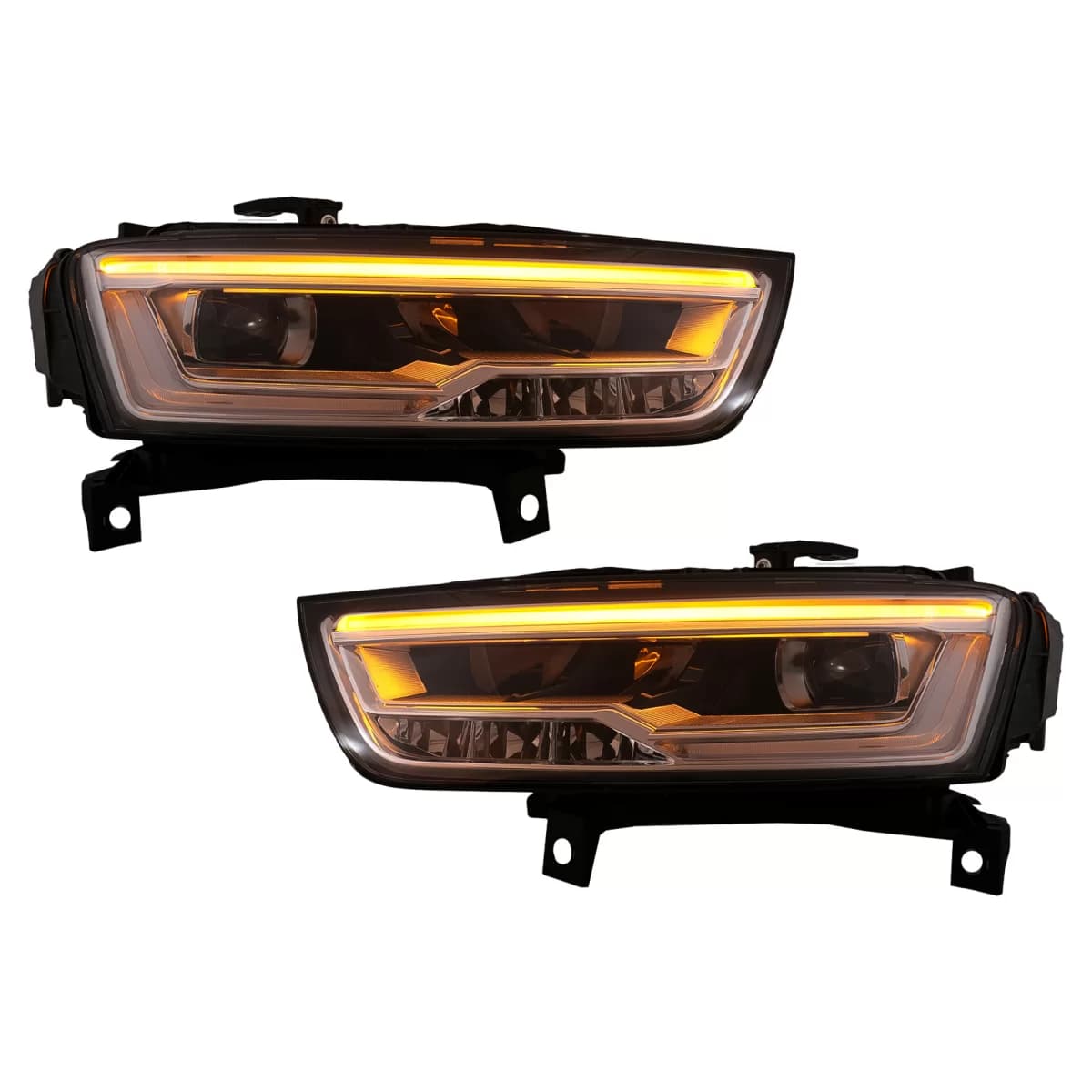 Full LED Headlights suitable for Audi Q3 8U Facelift (2014-2017) Conversion from Xenon to LED