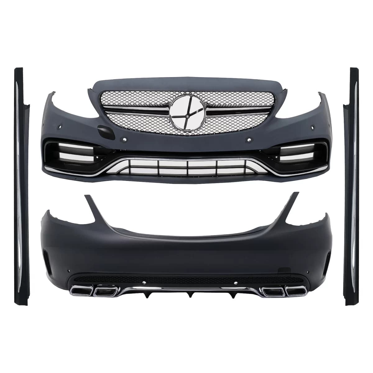 Body Kit suitable for Mercedes C-Class W205 Sedan (2014-2018)