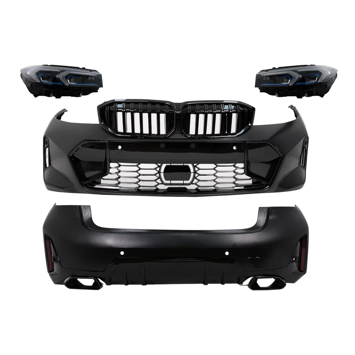 Complete Body Kit suitable for BMW 3 Series G20 Sedan (2018-2022) Upgrade to LCI Design