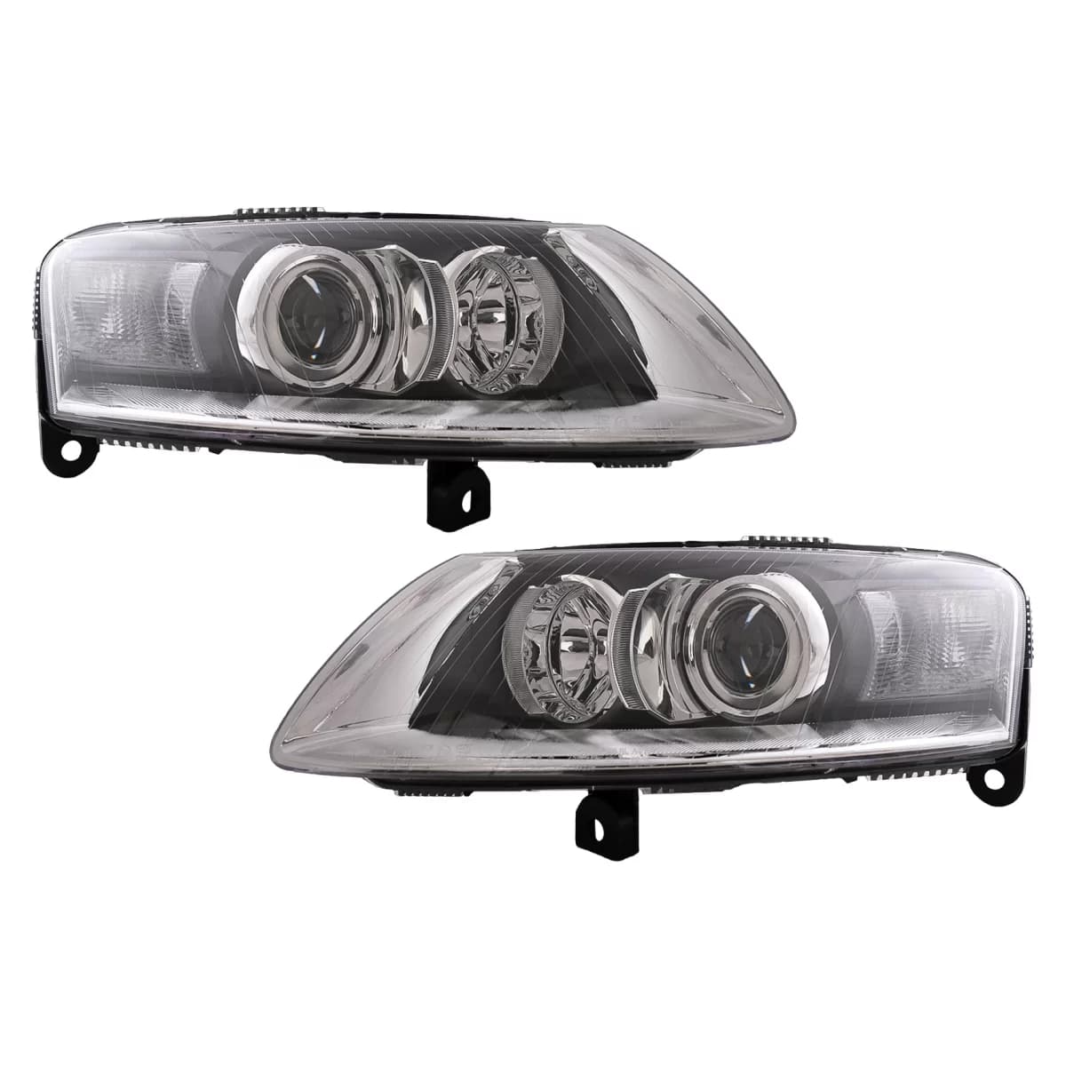 Xenon Headlights suitable for Audi A6 4F C6 (04.2004-2008) Chrome