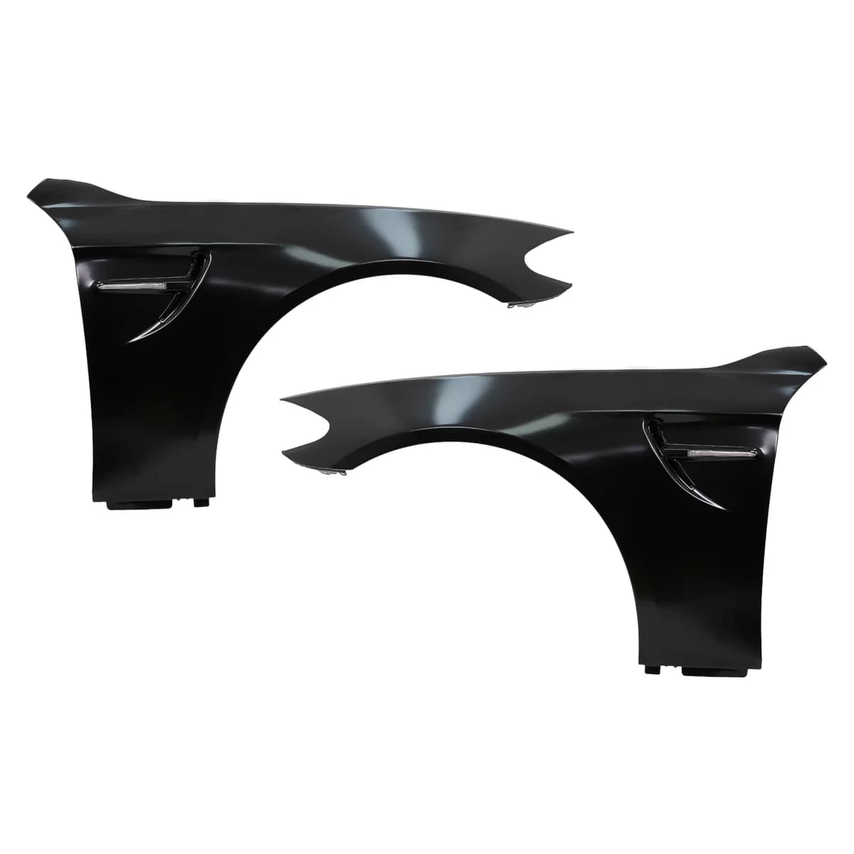Front Fenders suitable for BMW 5 Series F10 F11 (2011-2017) M4 Design as a part of conversion to G30 CS Design