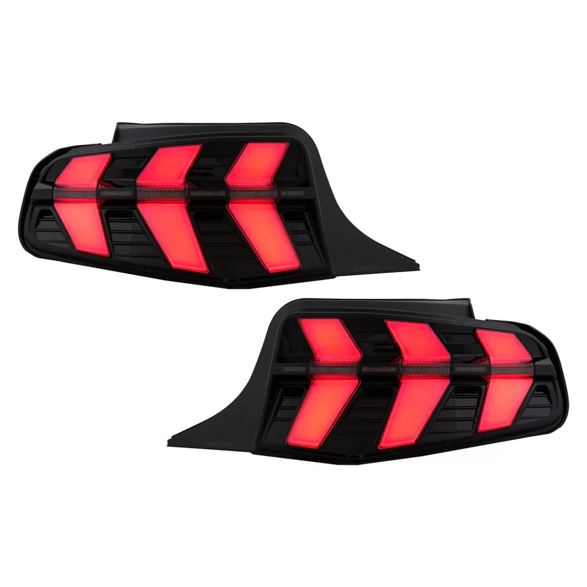 LED Taillights suitable for Ford Mustang V Pre-Facelift (2010-2012) Smoke