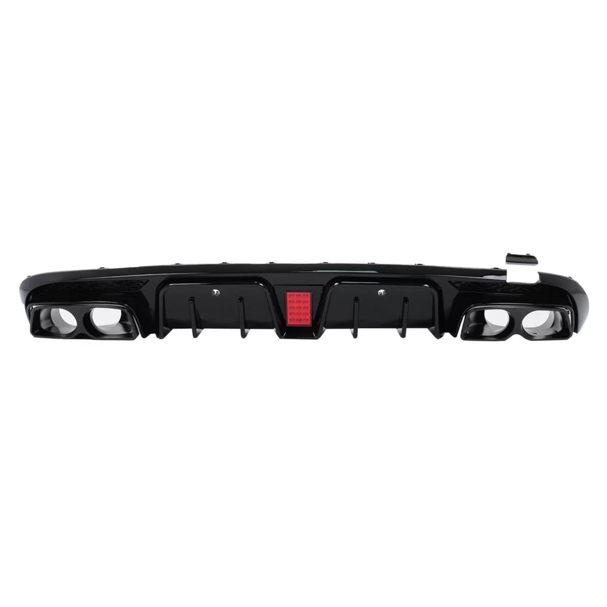 Rear Bumper Diffuser suitable for Mercedes C-Class W205 S205 (2014-2020) only for Sport Line