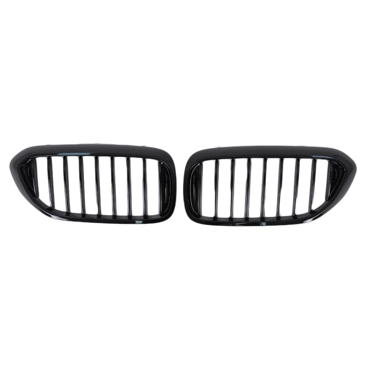 Central Kidney Grilles suitable for BMW 5 Series G30 G31 Sedan Touring (2017-2019) Glossy Black