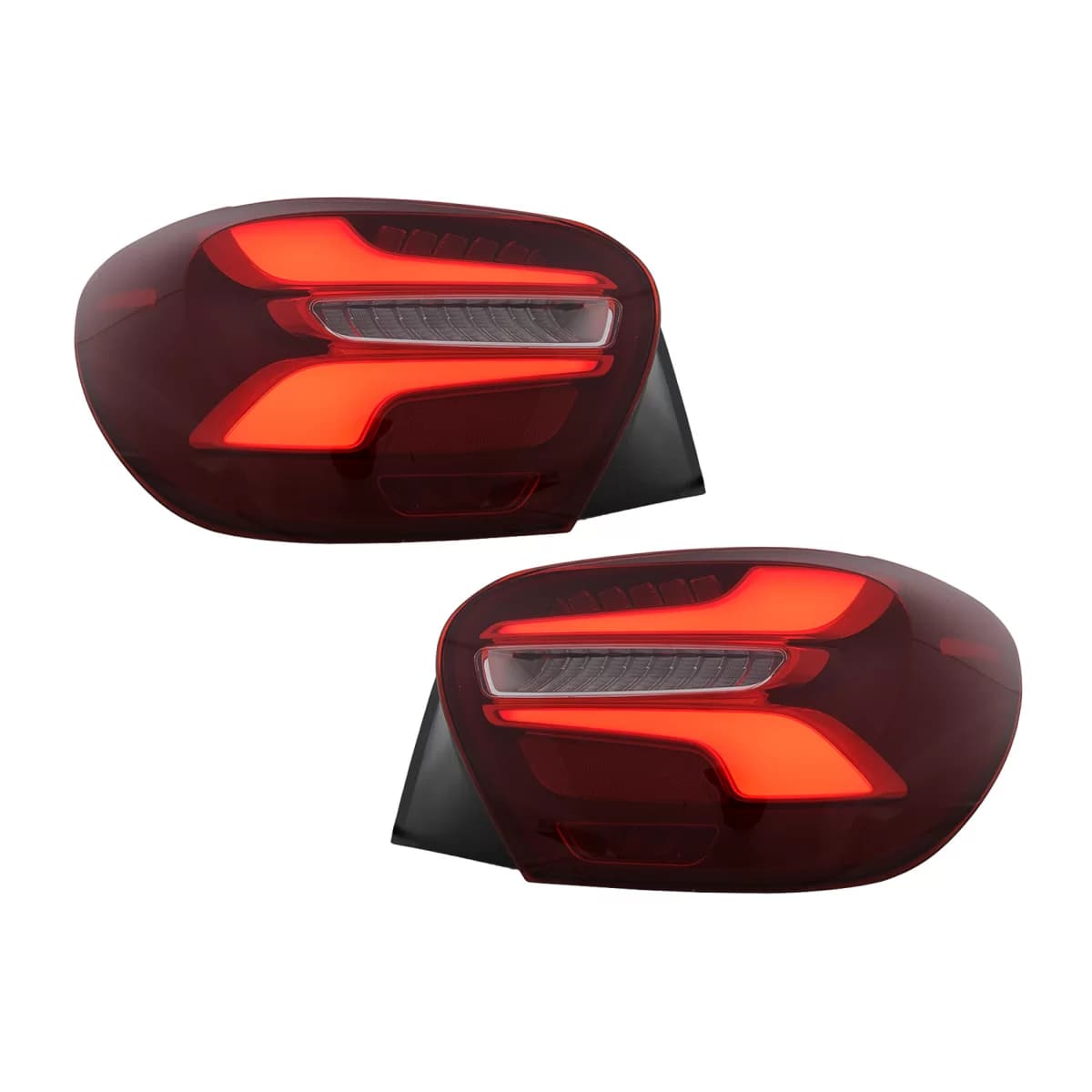 LED Taillights suitable for Mercedes A-Class W176 (2013-08.2015) Red Facelift Design
