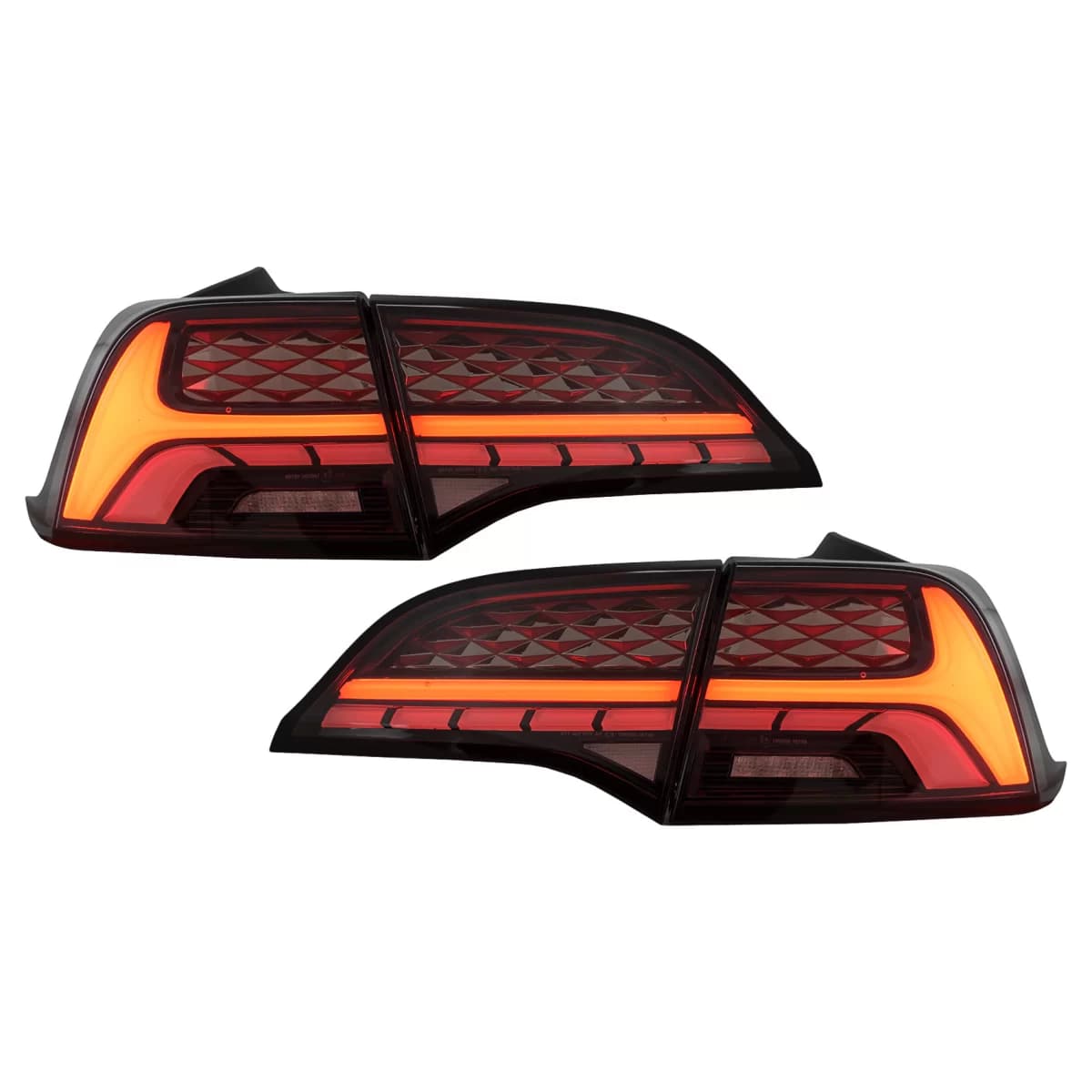 LED Taillights suitable for Tesla Model 3 (2017-2022) Model Y (2020-2022) with Dynamic Turning Lights