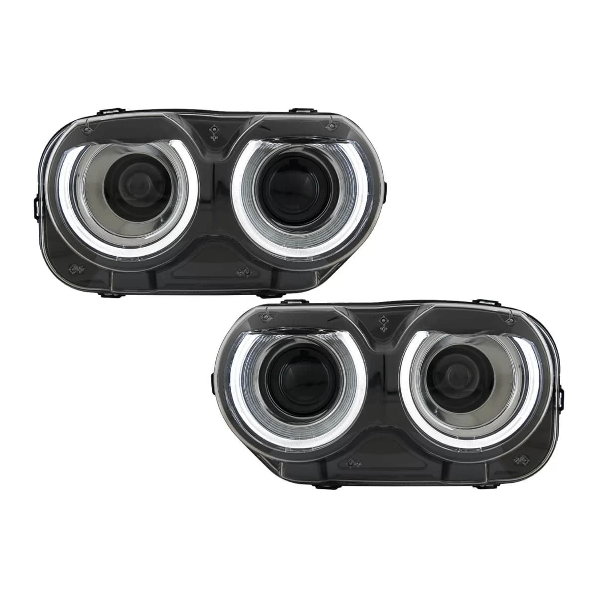 LED Headlights suitable for Dodge Challenger (2015-2023) Black