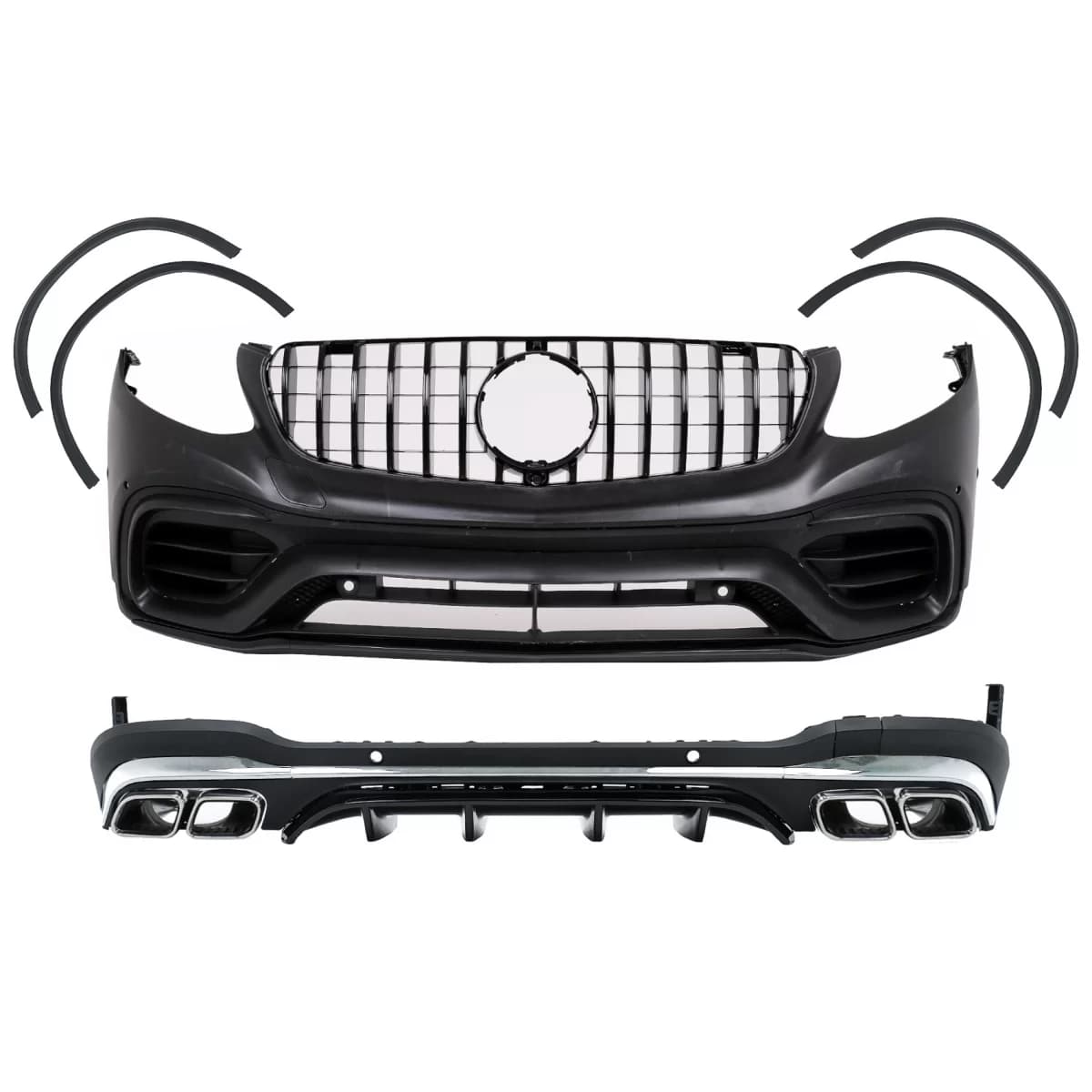 Body Kit suitable for Mercedes GLC SUV X253 (2015-07.2019) GLC63 Design
