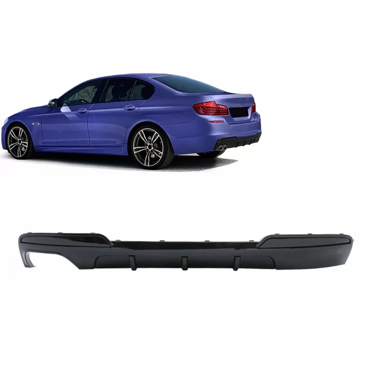 Left Double Outlet Air Diffuser suitable for BMW 5 Series F10 F11 Sedan Touring (2011-2017) M-Performance Design