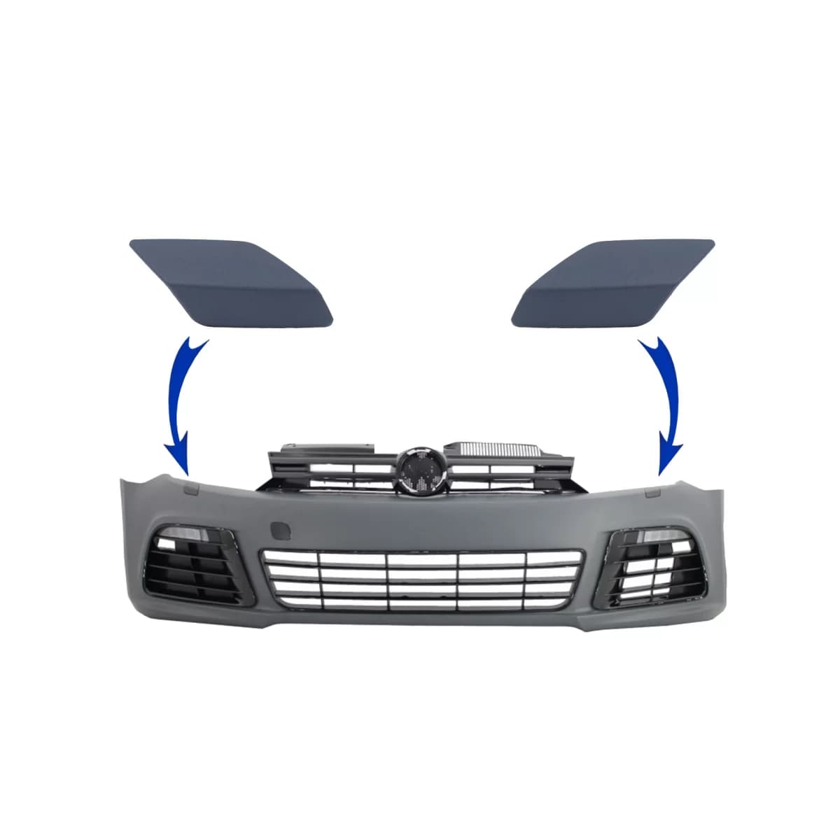 SRA Covers suitable for VW Golf VI 6 (2008-2013) only Bumper R20 Design