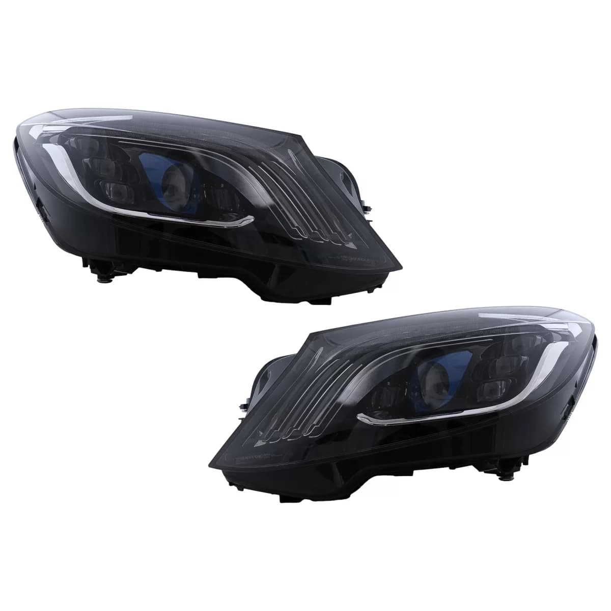 Full LED Headlights suitable for Mercedes S-Class W222 (2013-2017) Facelift Look Dynamic Sequential Turning Light