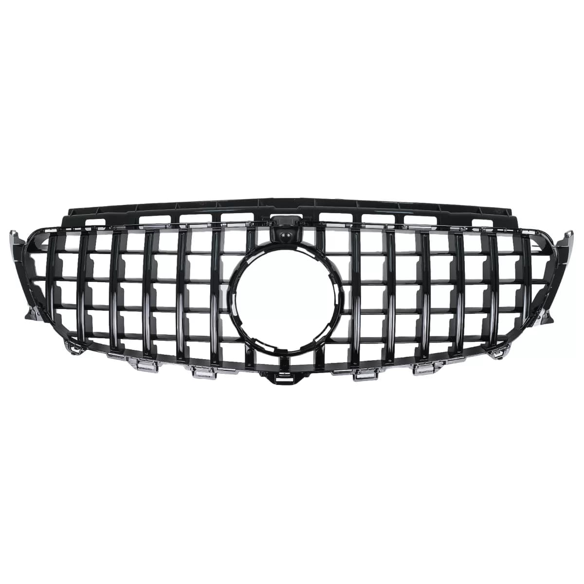 Front Central Grille suitable for Mercedes E-Class W213 S213 C238 A238 (2016-2019) GT-R Panamericana Design