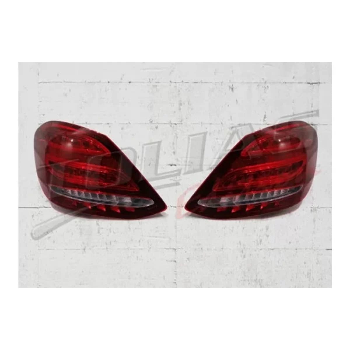 Full LED Taillights suitable for Mercedes C-Class W205 Limousine (2014-2018)