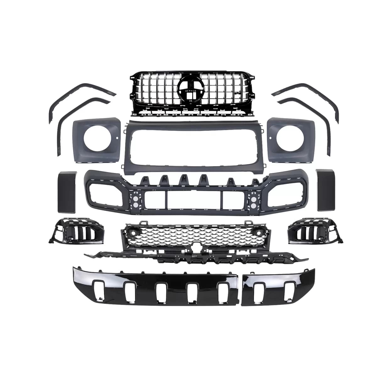 Front Bumper suitable for Mercedes G-Class W465 (2024-up) G63 Design
