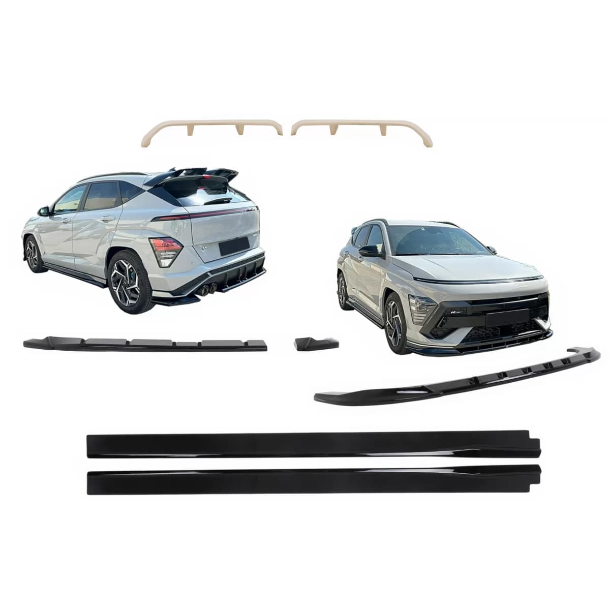 Aero Body Kit suitable for Hyundai Kona N-Line Mk2 (2023-)