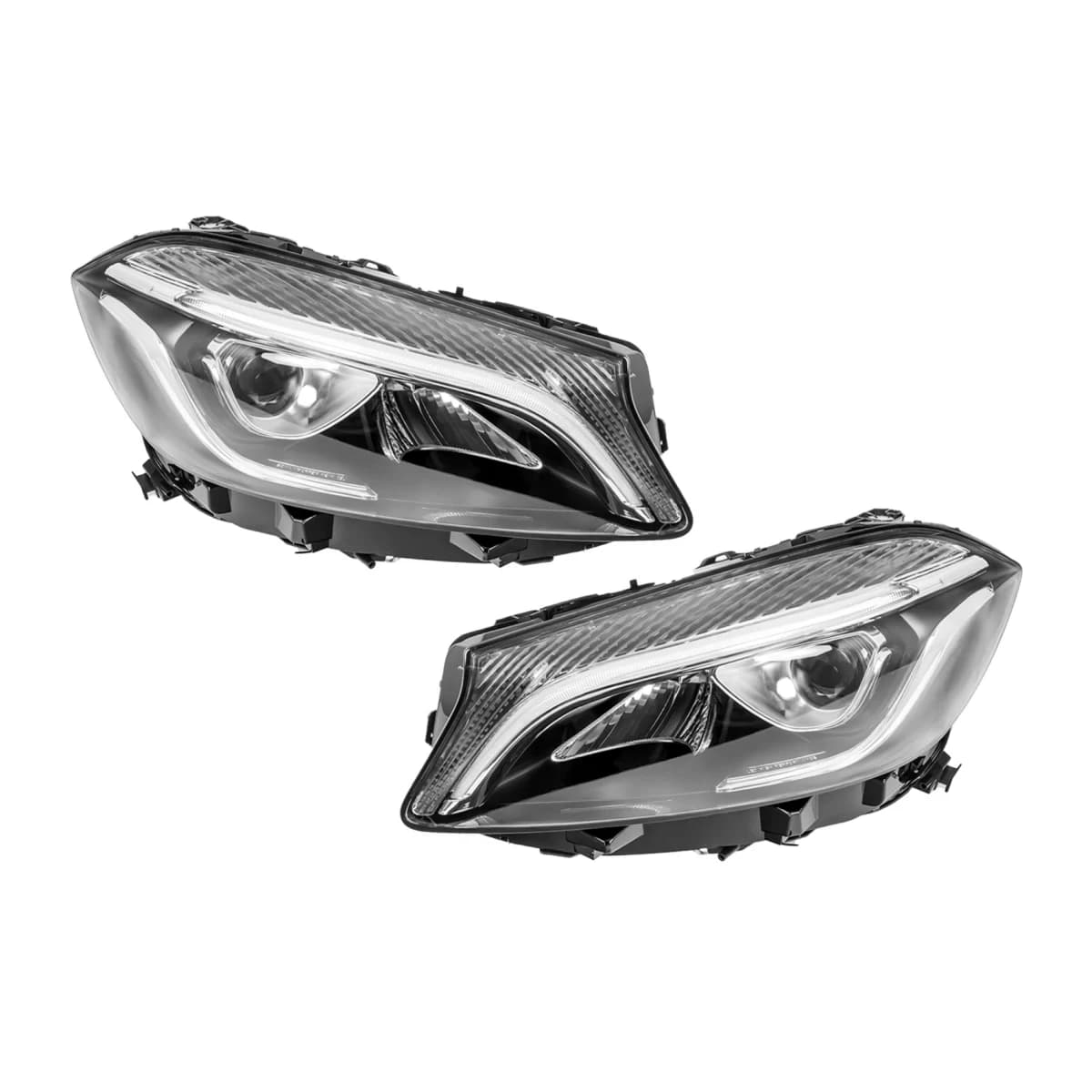 Full LED Headlights suitable for Mercedes A-Class W176 (2012-2018) only for XENON