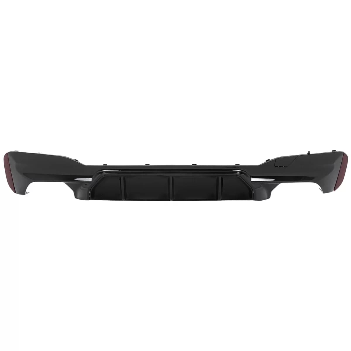 Rear Bumper Diffuser suitable for BMW 5 Series G30 G31 Limousine Touring (2017-2024) M5 Design Piano Black