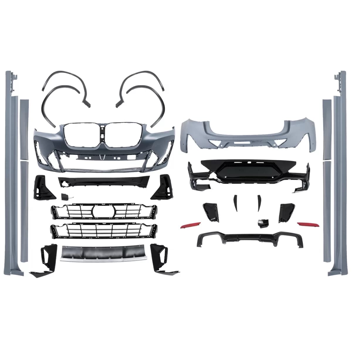 Complete Body Kit suitable for BMW X4 G02 LCI SUV (2021-2025) M Sport Design