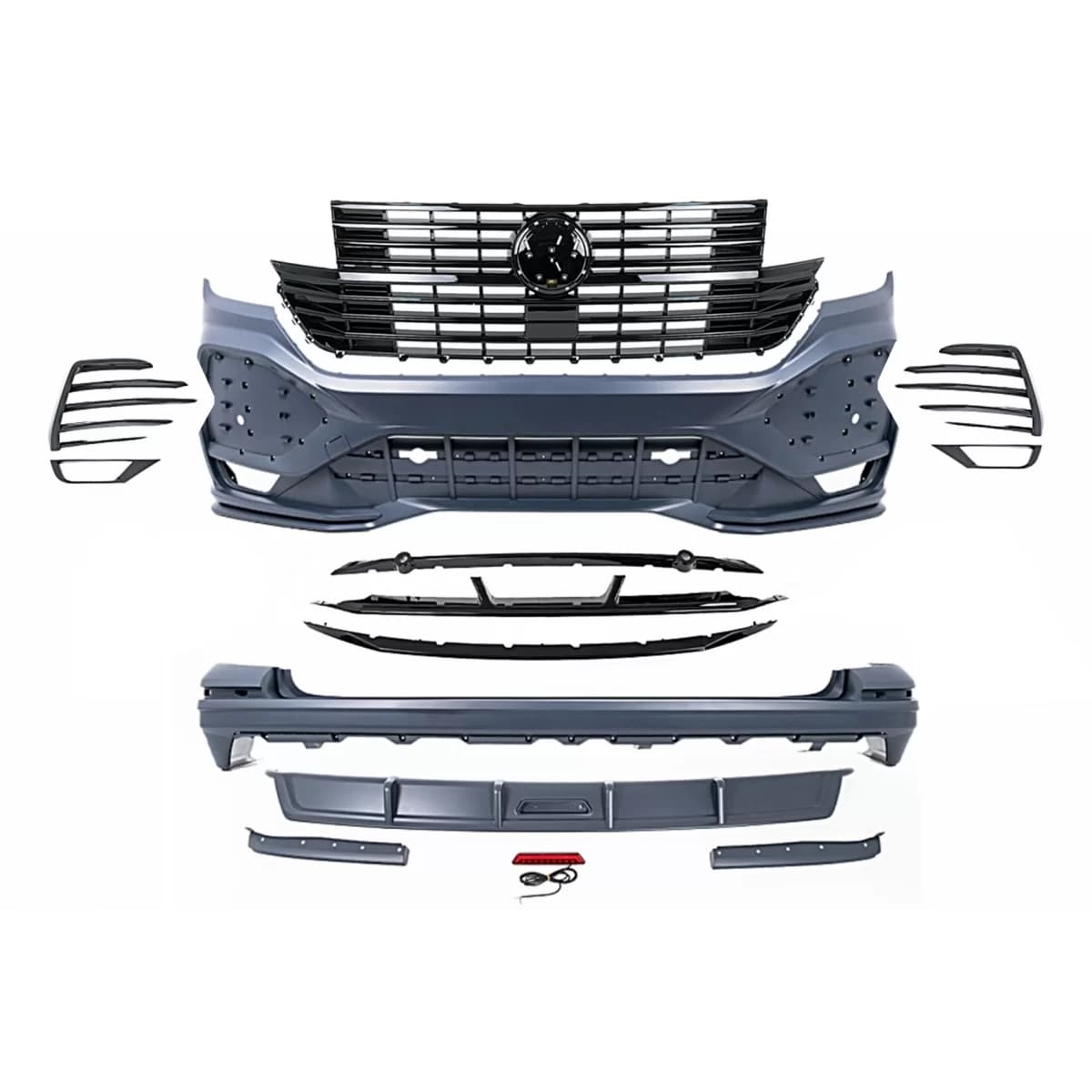 Body Kit with Central Grille suitable for VW Transporter T6.1 (2019-2023) Sportline Design
