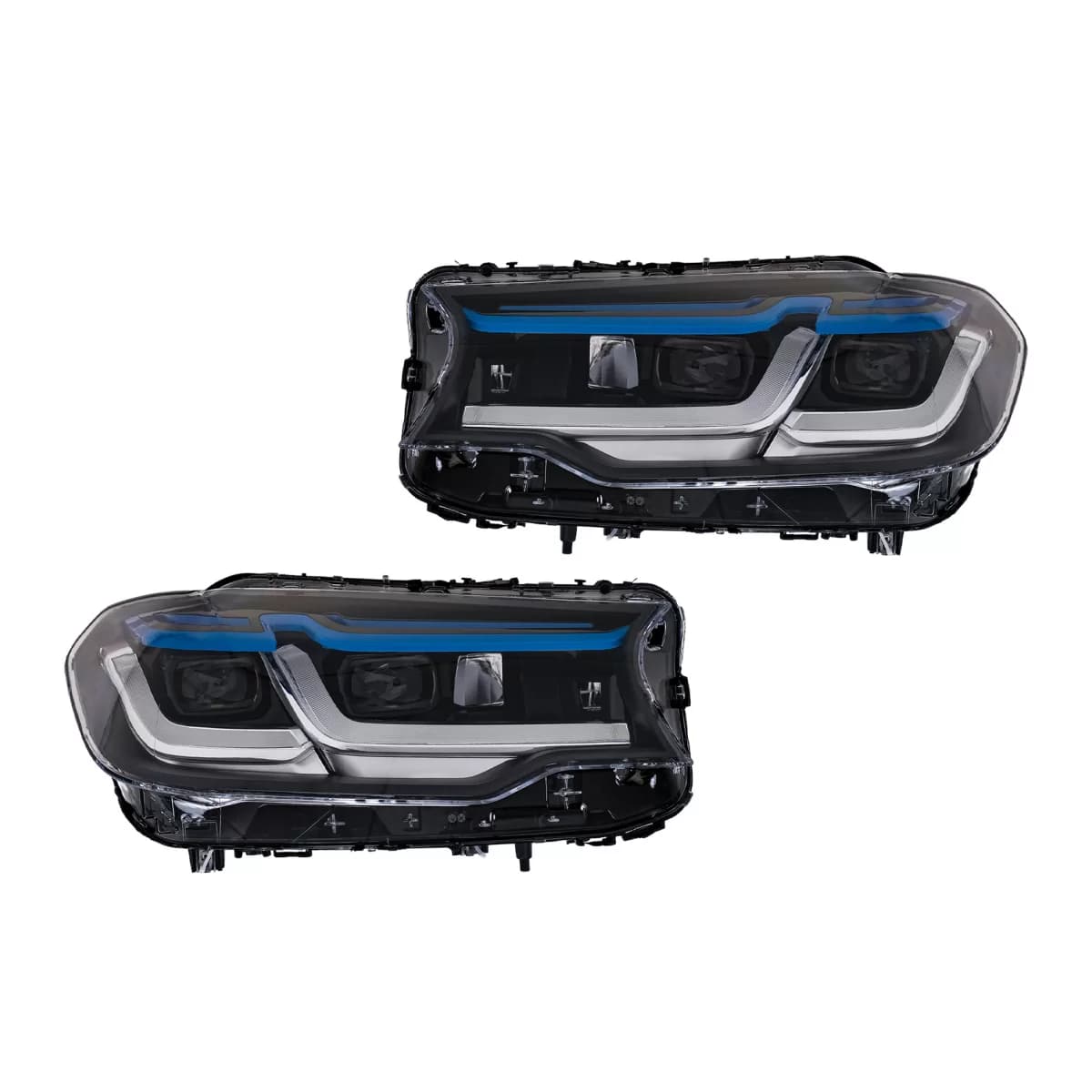 LED Headlights suitable for BMW 5 Series G30 Sedan G31 Touring (2017-2019) LCI Design