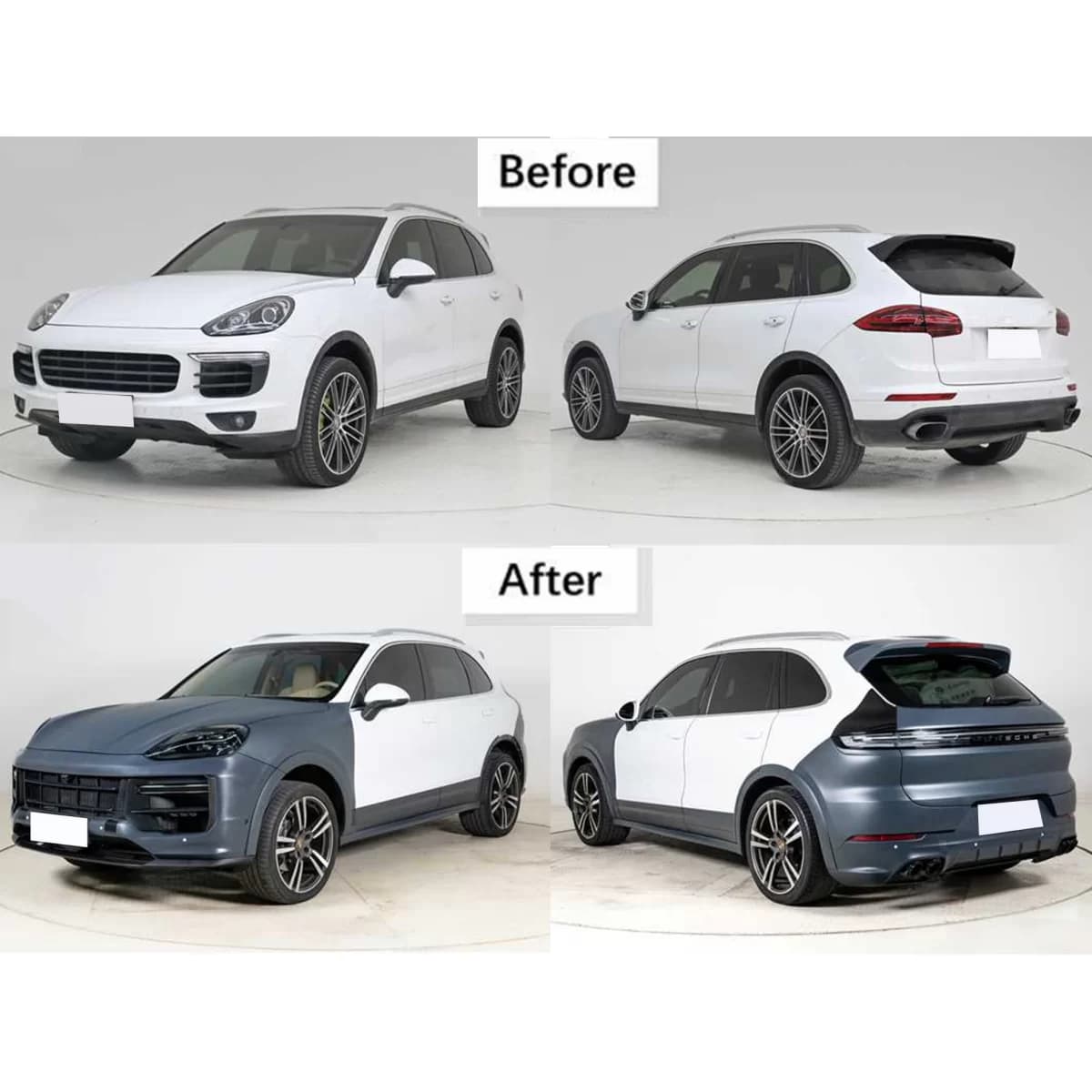 Body Kit suitable for Porsche Cayenne Facelift (2011-2017) 9Y0.2 Design