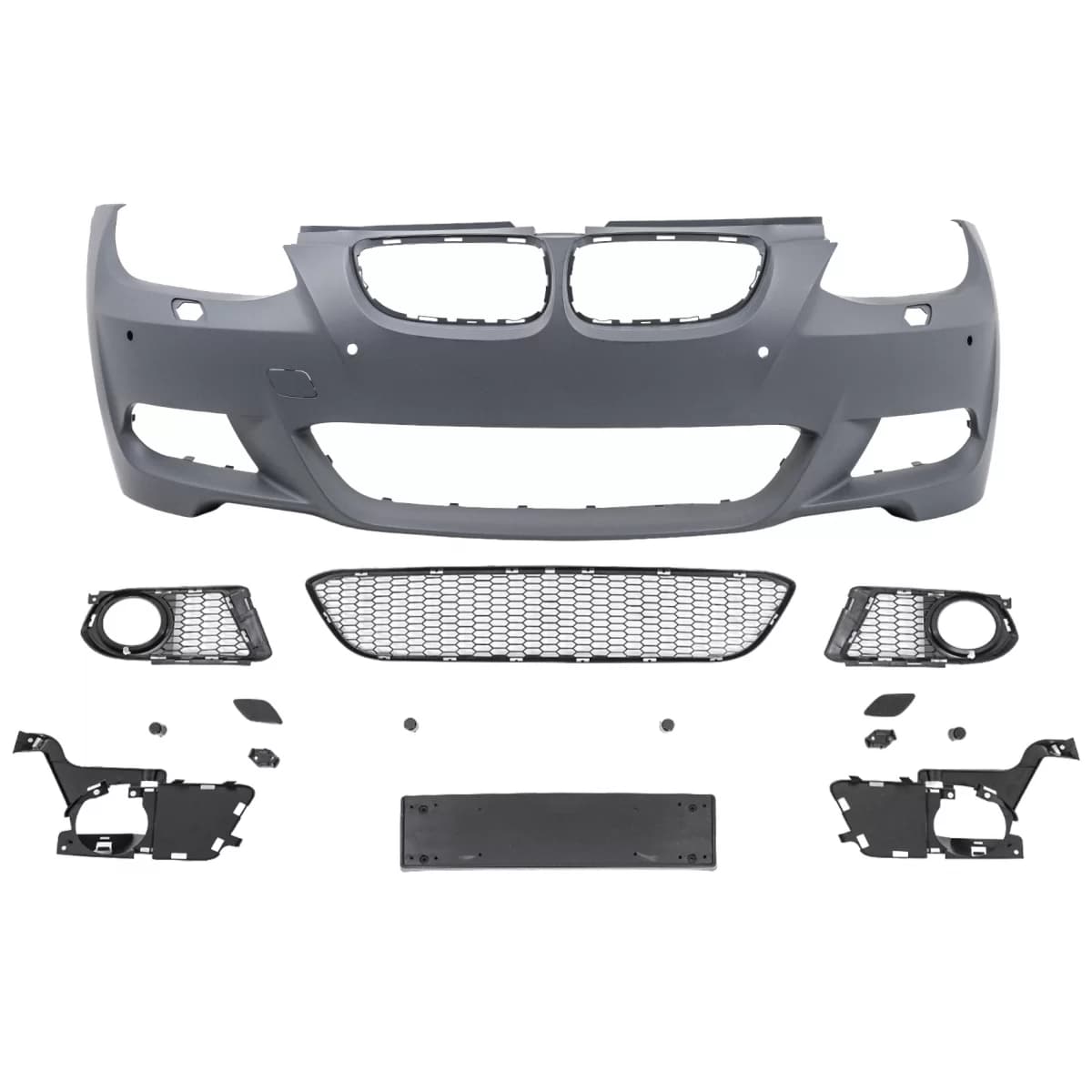 Front Bumper suitable for BMW 3 Series E92 E93 (2006-2009) Non-LCI Coupe Cabrio M-Technik Look