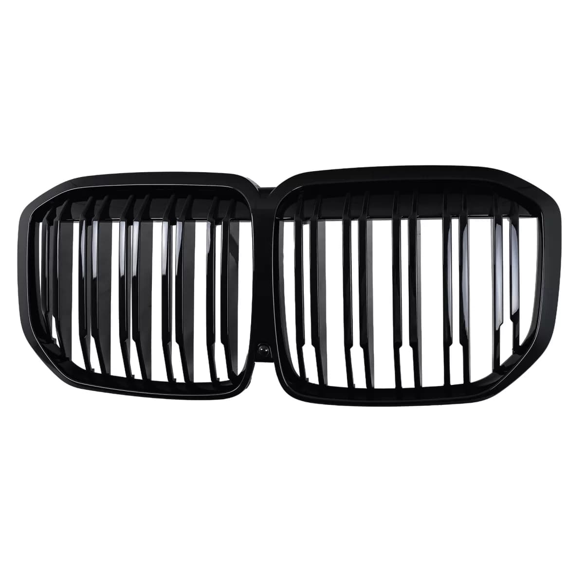 Central Kidney Grille suitable for BMW X7 G07 (2018-2022) Double Stripe Piano Black
