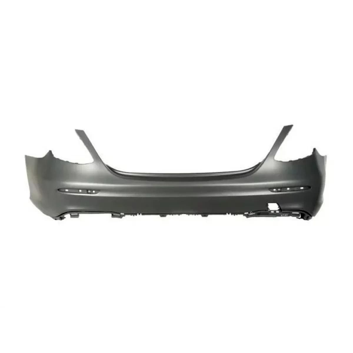 Rear AMG bumper suitable for Mercedes E-Class W213 sedan 2016-2020, without parking sensor openings