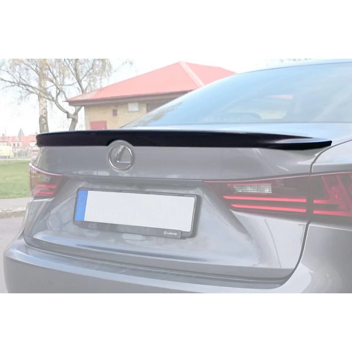 F-sport trunk spoiler suitable for Lexus IS sedan after 2014, unpainted