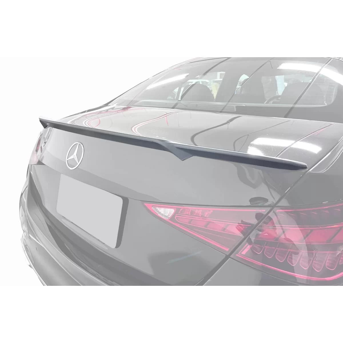 Spoiler suitable for Brabus trunk for Mercedes C-Class sedan W206 after 2021, unpainted