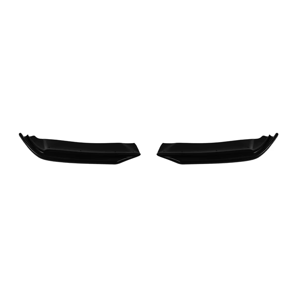 GT splitters suitable for front M Technik bumper for BMW 3 Series E90 sedan, E91 touring 2005-2008, unpainted