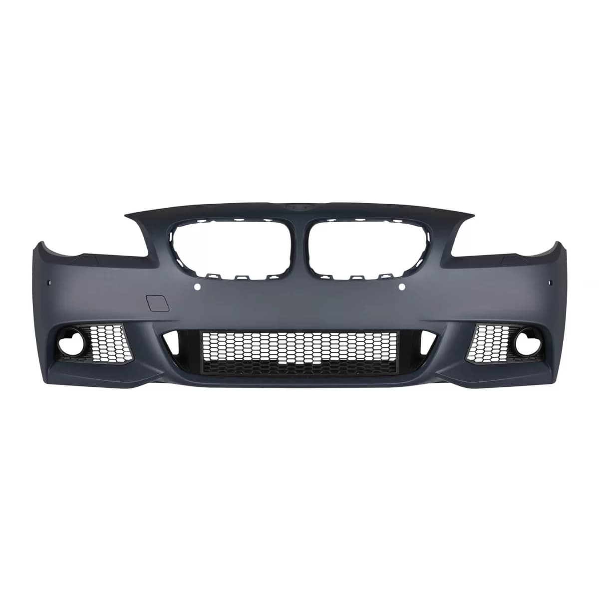 Front M Technik bumper suitable for BMW 5 Series F10 sedan, F11 touring 2010-2013 with PDC, with washers, without fog lights
