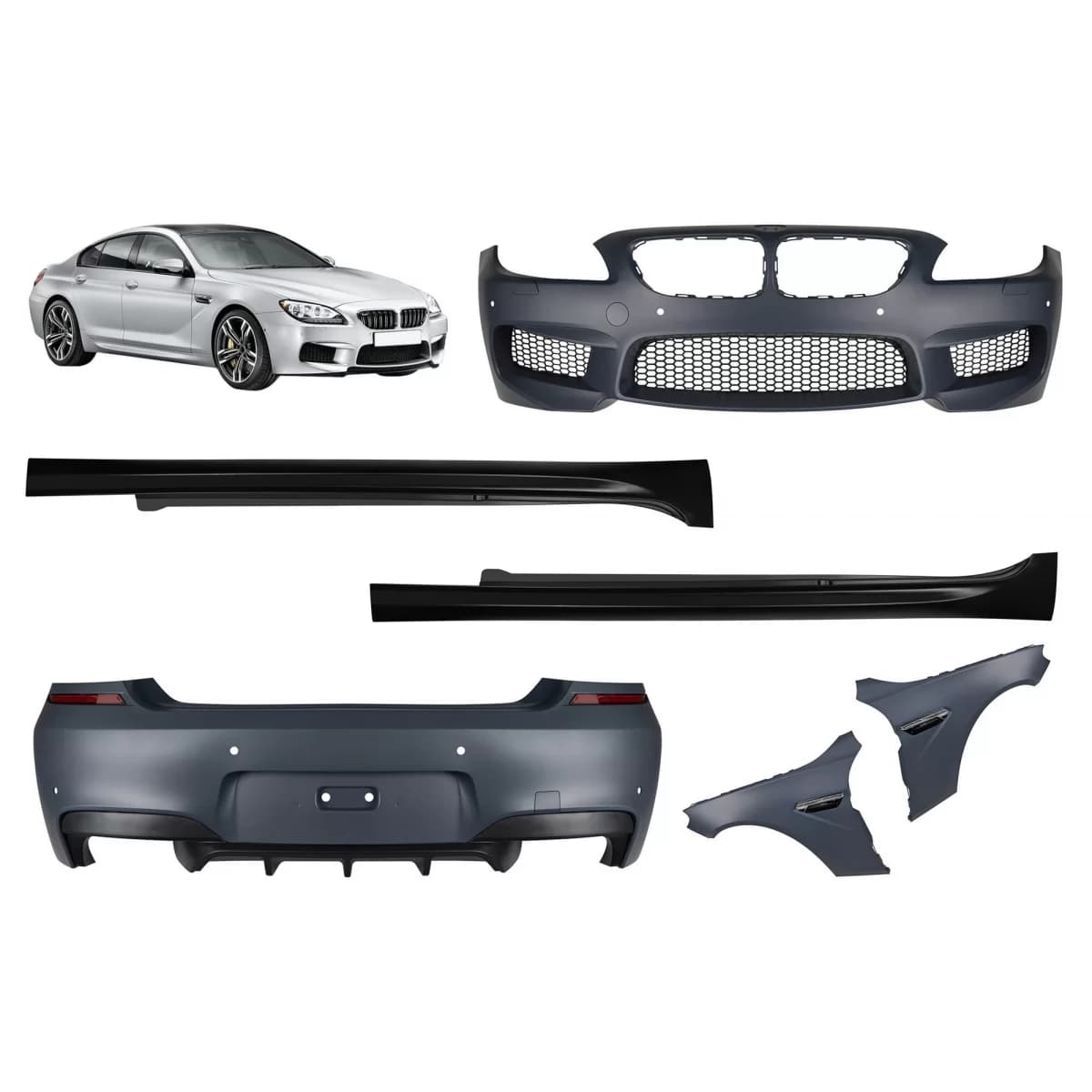 M6 package suitable for BMW 6 Series F06 Gran Coupe 2011-2017