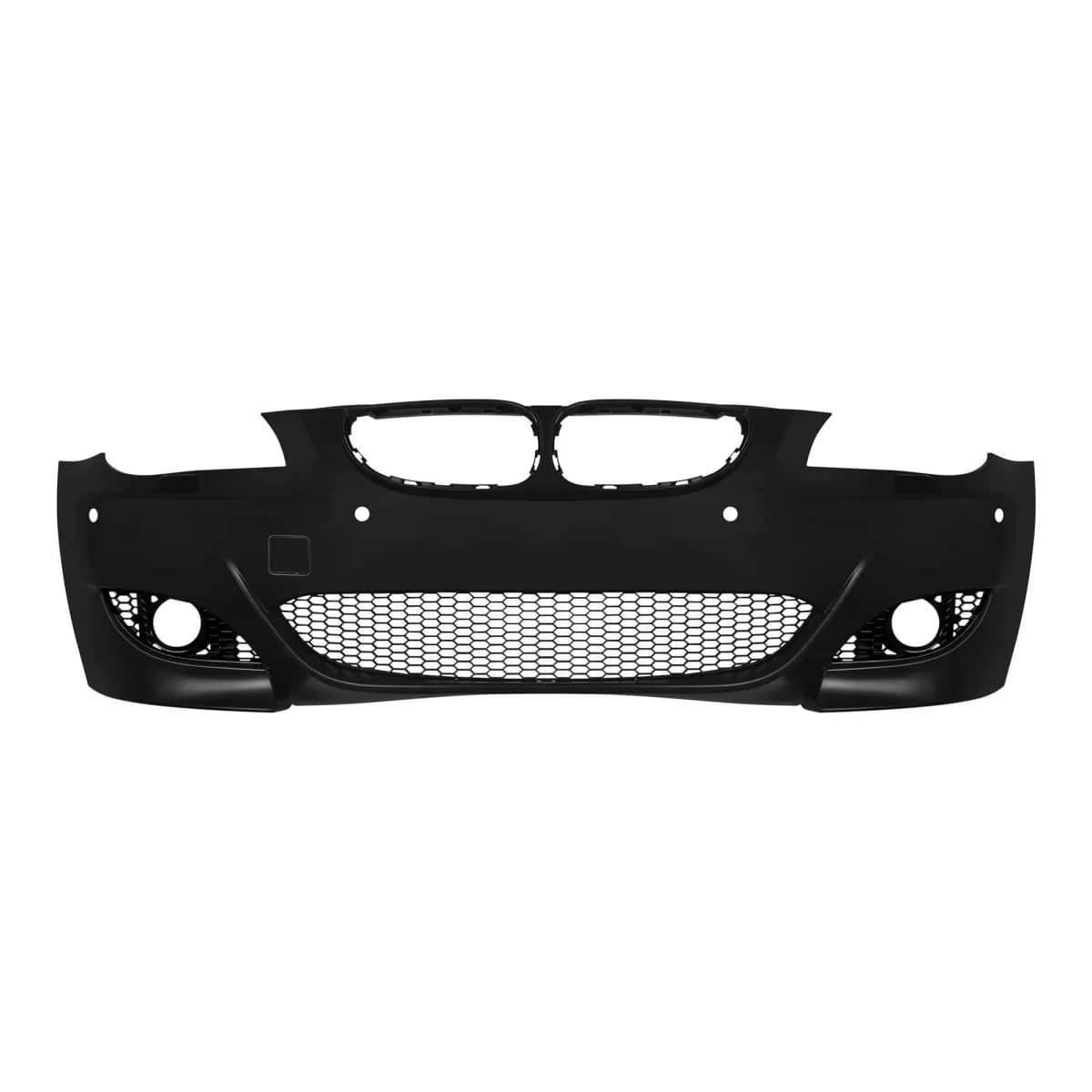 Front M5 bumper suitable for BMW 5 Series E60 sedan, E61 touring 2004-2007 with PDC, with washers, without fog lights