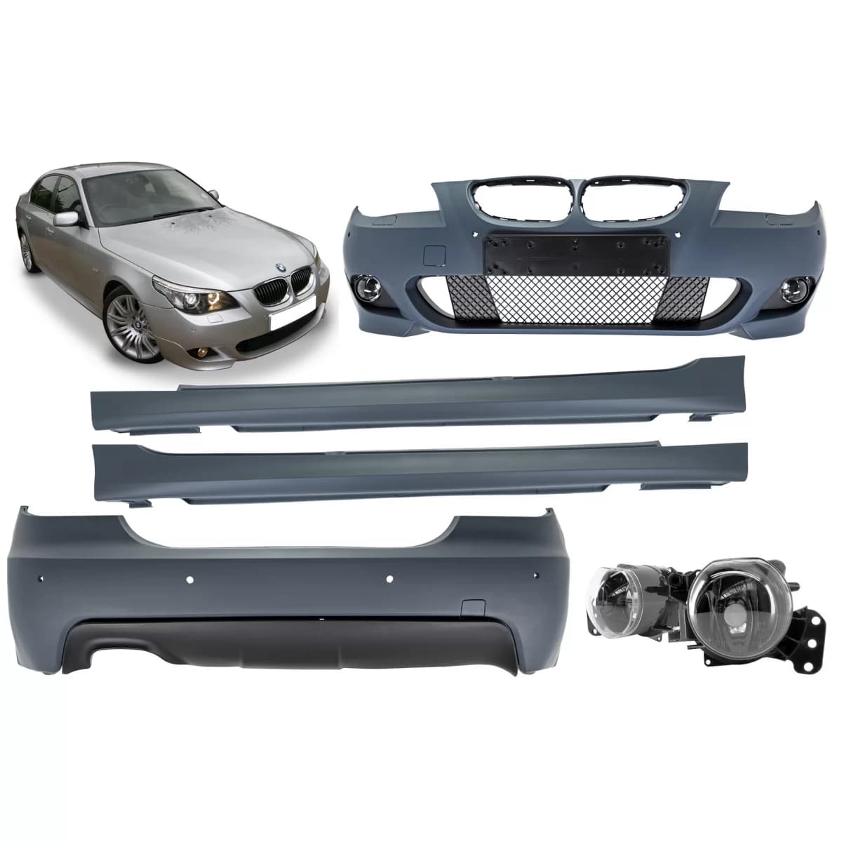 Tuning package suitable for BMW 5 Series E60 sedan 2007-2010 -oo---