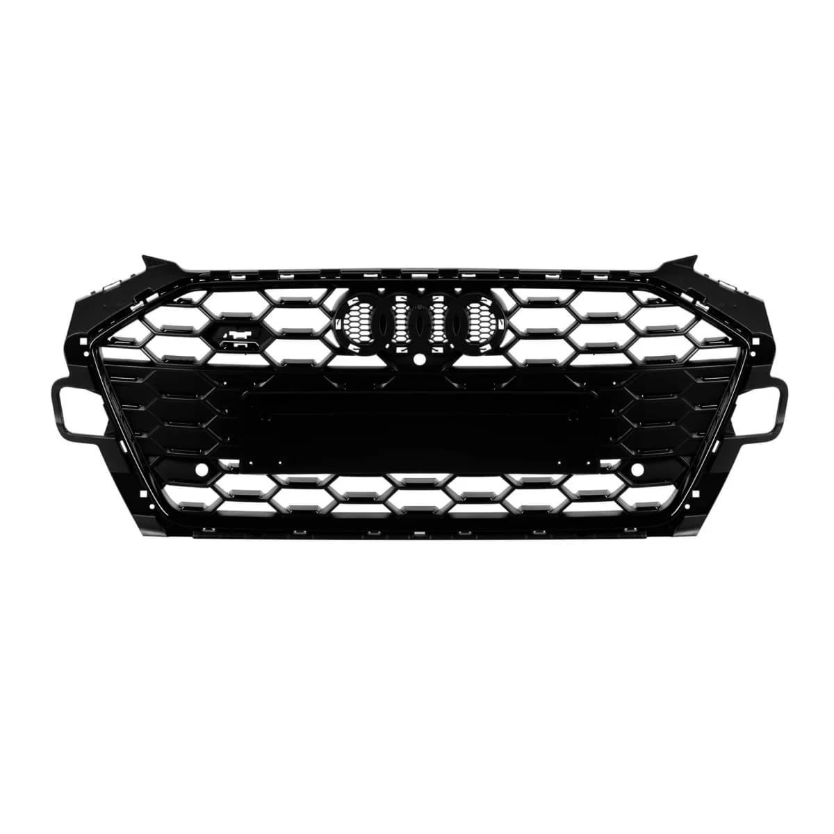 Black lacquer grille type S4 suitable for Audi A4 B9.5 2020-2024