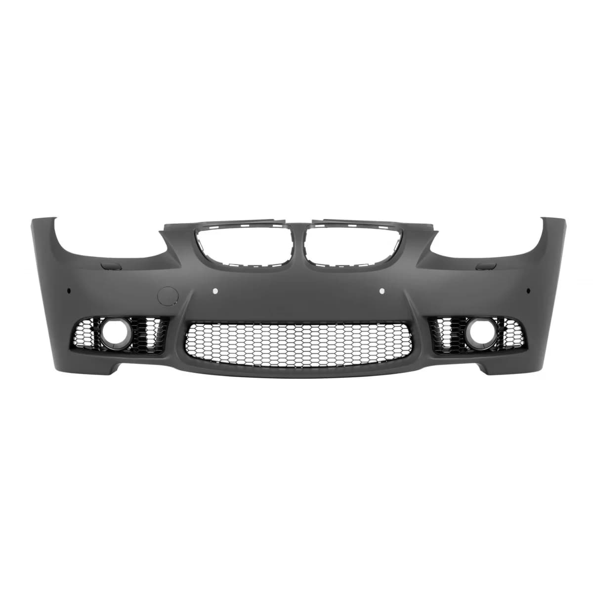 Front 3M Bumper suitable for BMW 3 Series E92 Coupe, E93 Convertible 2007-2009, with PDC, with headlight washer holes