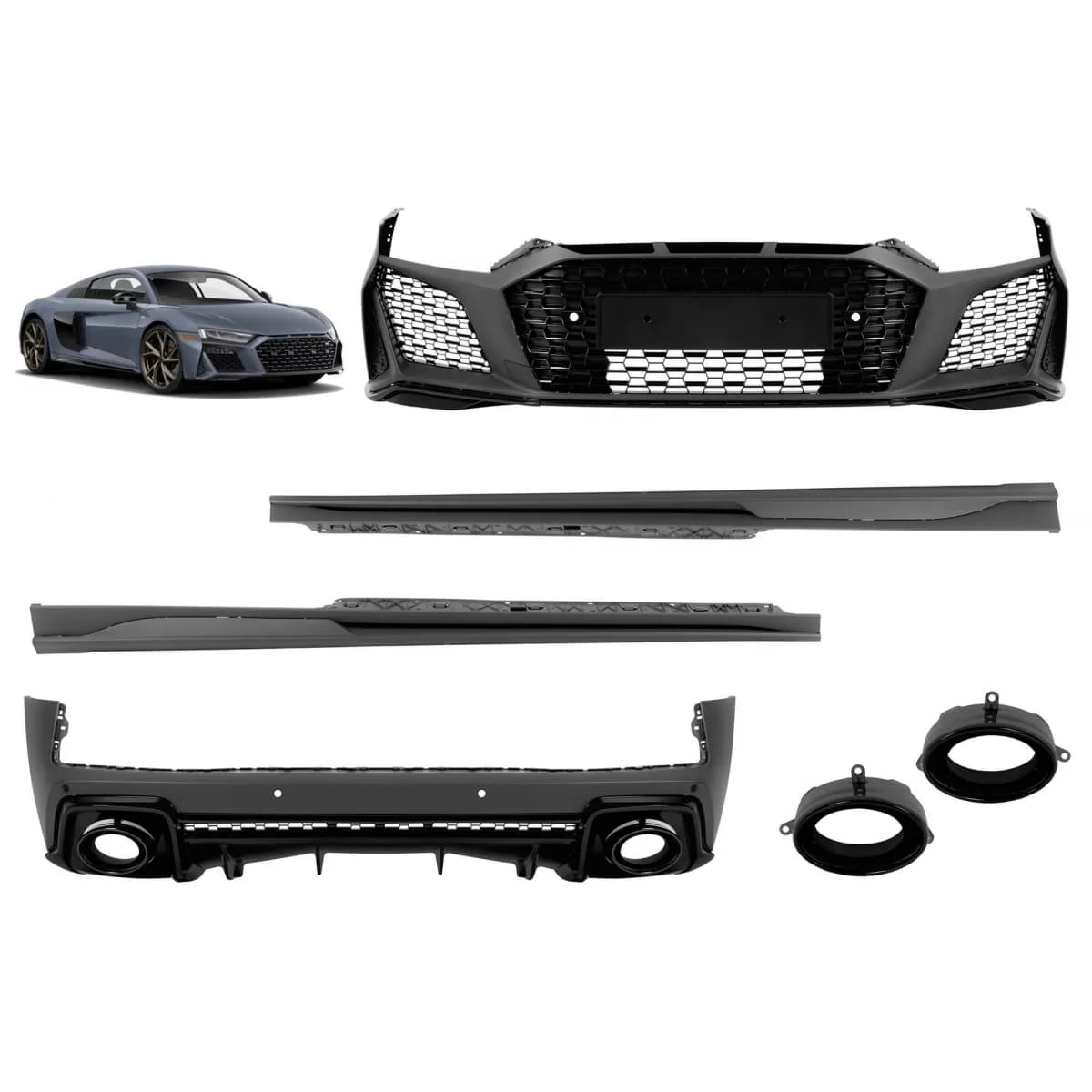 RS-style tuning package suitable for Audi R8 2016-2021