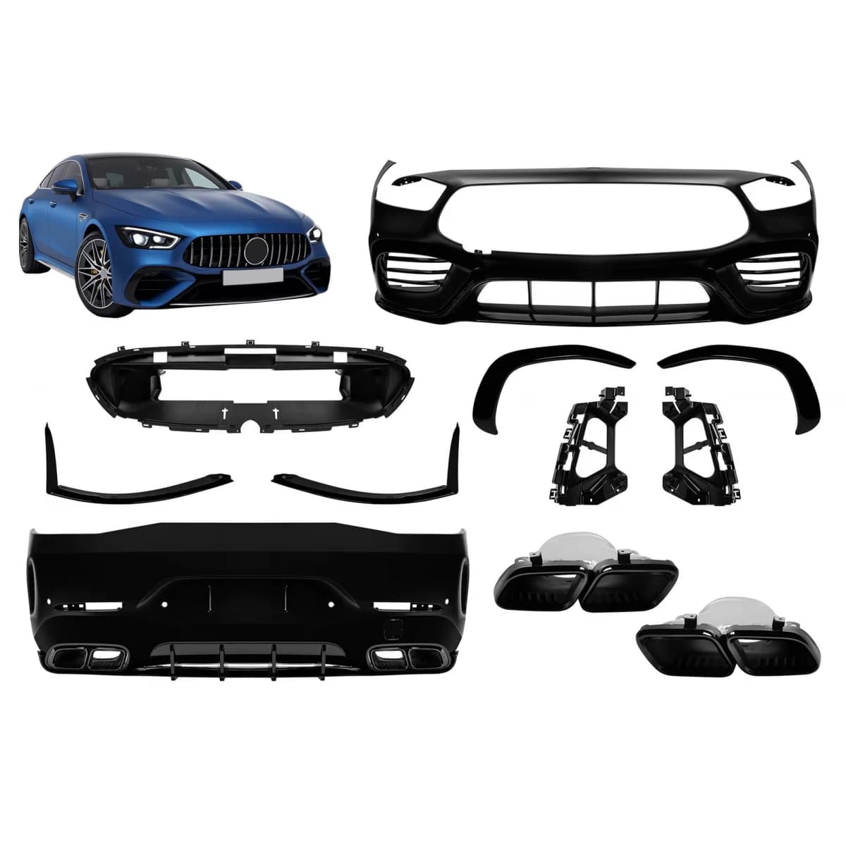 A Design package type GT63 suitable for Mercedes A Design GT X290 4 Door Coupe after 2019