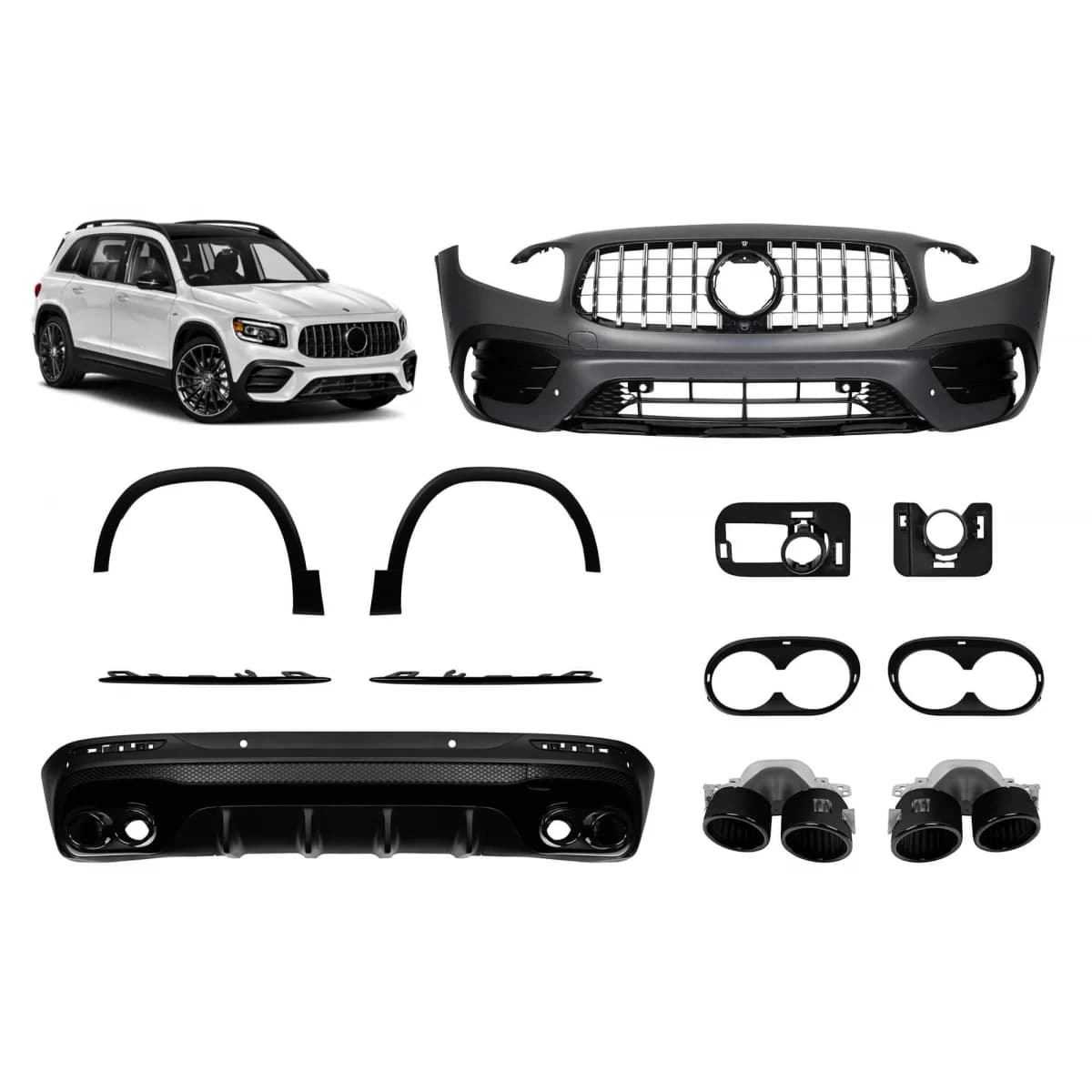 Tuning package type 35 suitable for Mercedes GLB X245 after 2019