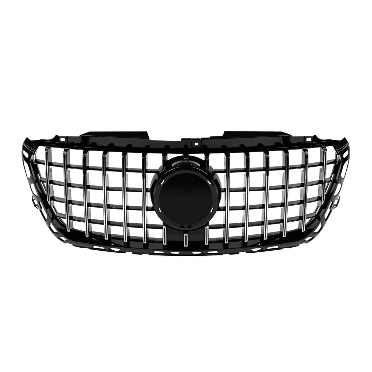 Chrome/black GT style grille suitable for Mercedes Sprinter W907 after 2018