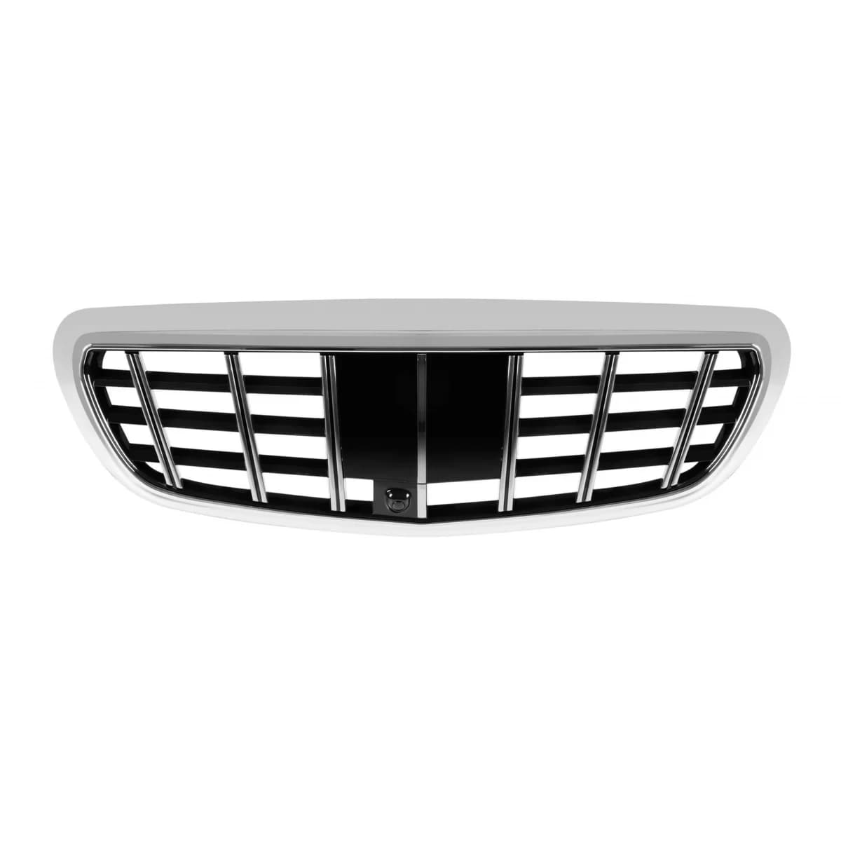 Chrome grille type Brabus suitable for Mercedes E-Class W212 sedan, wagon 2014-2016