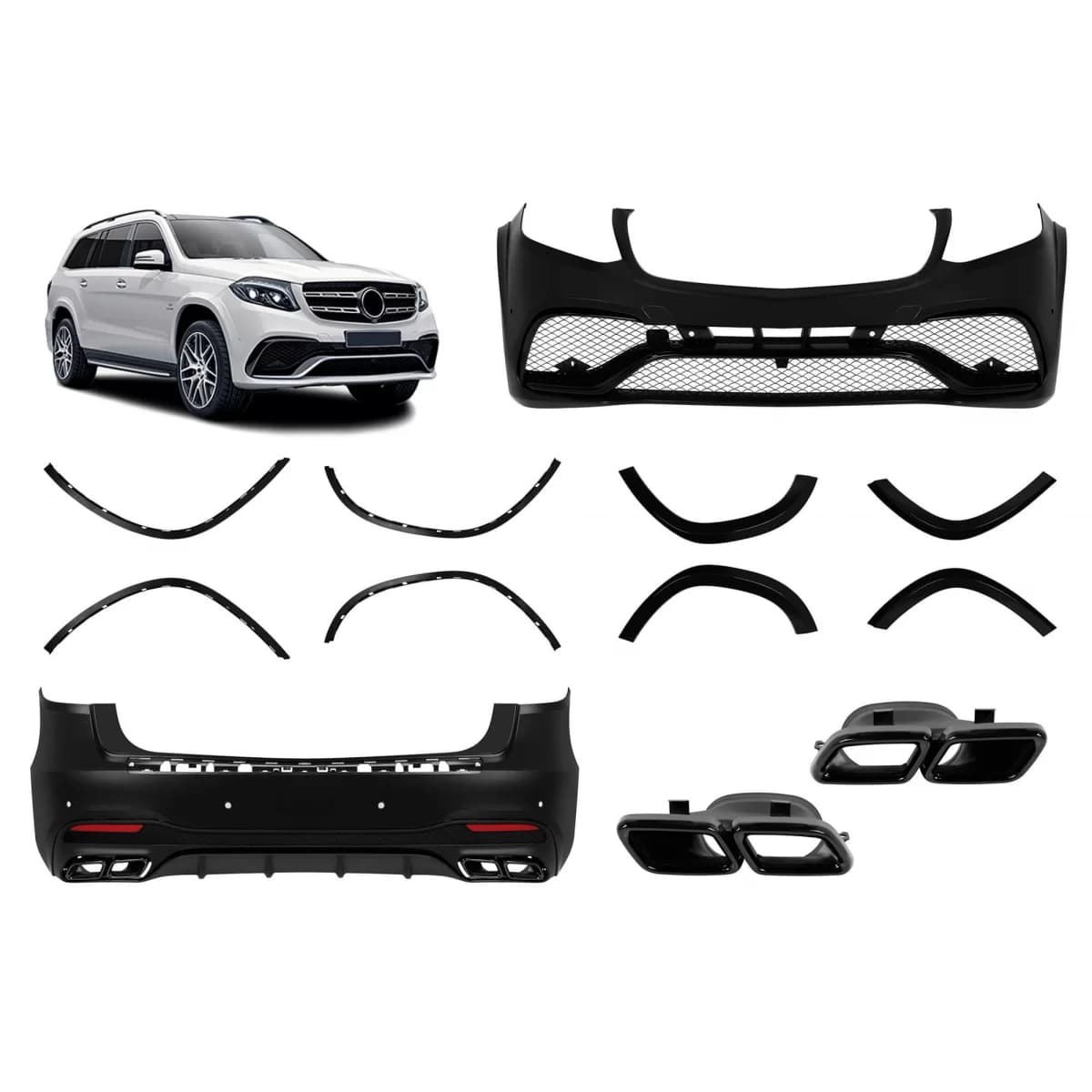 Tuning package type 63 suitable for Mercedes GLS X166 2015-2019