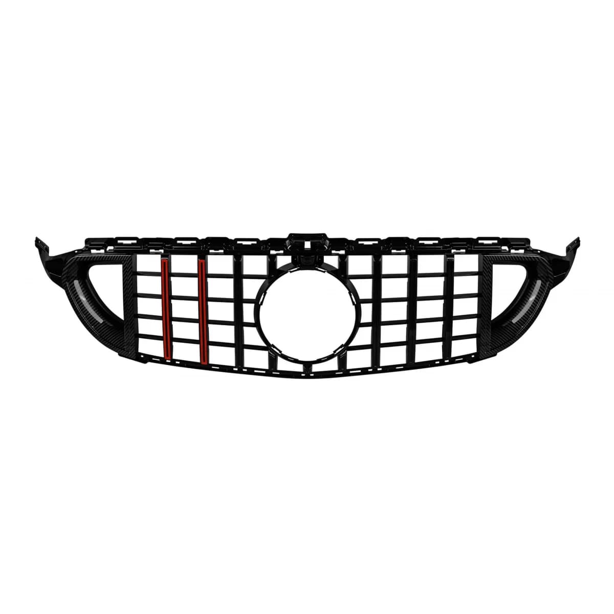 Brabus type carbon grille suitable for Mercedes C-Class W205, S205 2014-2021