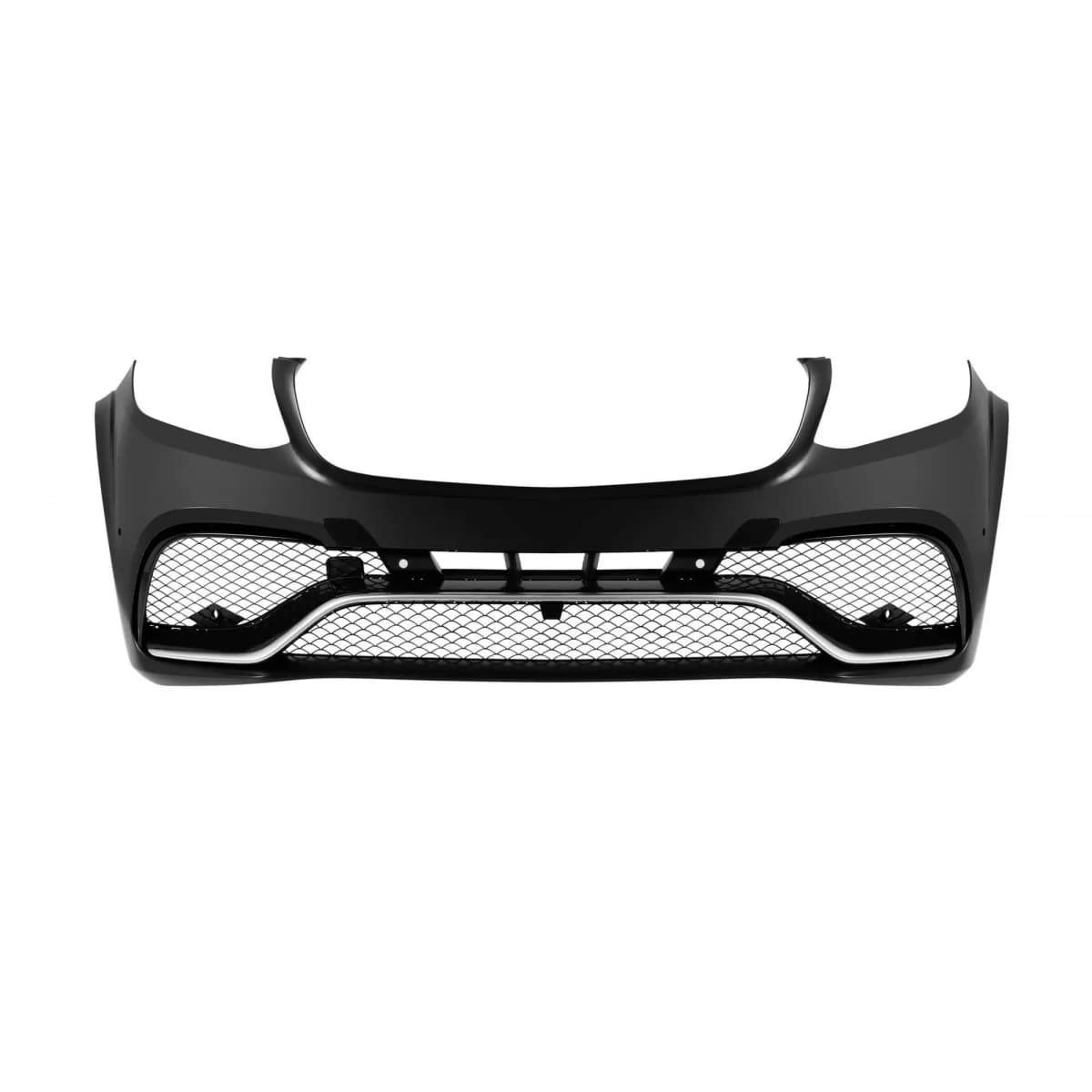 Front A design bumper suitable for Mercedes GLS X166 2015-2019, with chrome elements