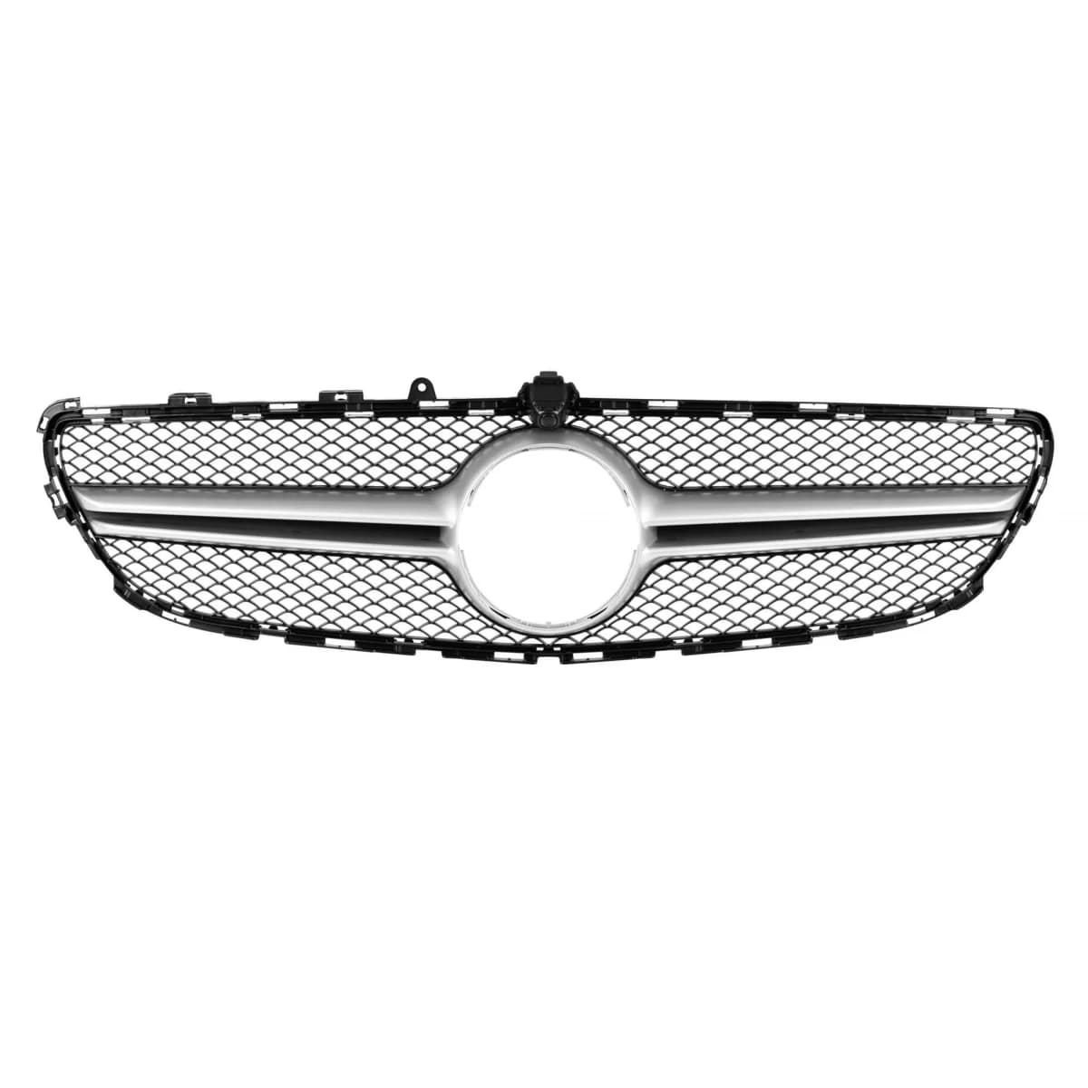 Chrome/Grey A-design grille suitable for Mercedes CLS C218 2015-2018 with camera hole